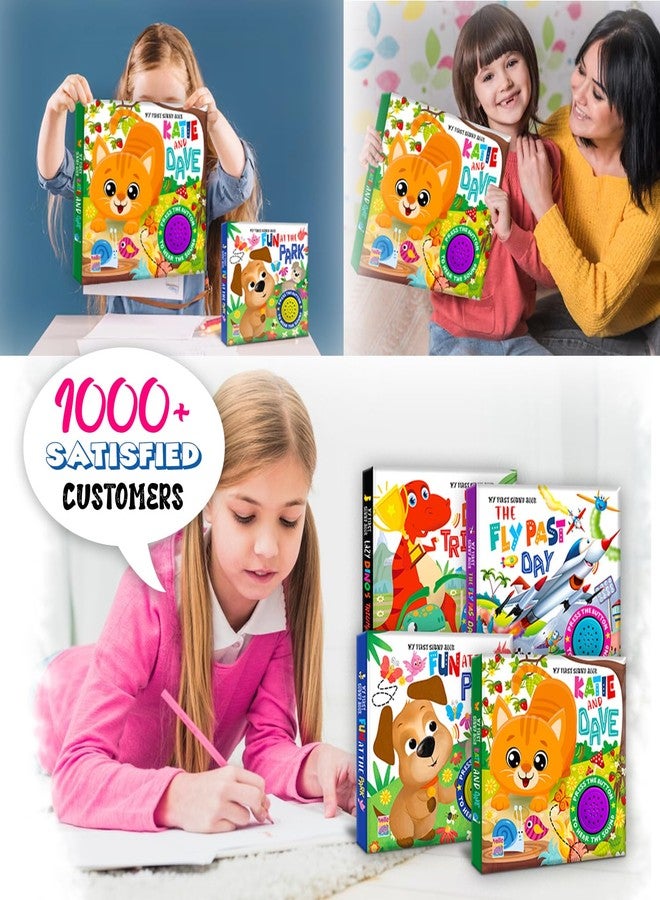 BRIJBASI Fun at The Katie and Dave - Interactive Sound Book for Kids | Musical Rhymes and Storytime Learning | Colorful Board Book for Toddlers - Image 3